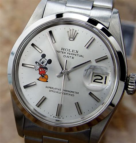 rolex mickey mouse geschichte|Rolex Mickey Mouse dialed watch.